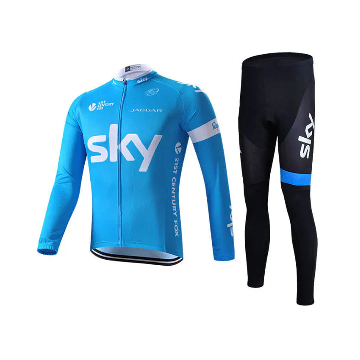 Maillot de cyclisme professionnel à manches longues