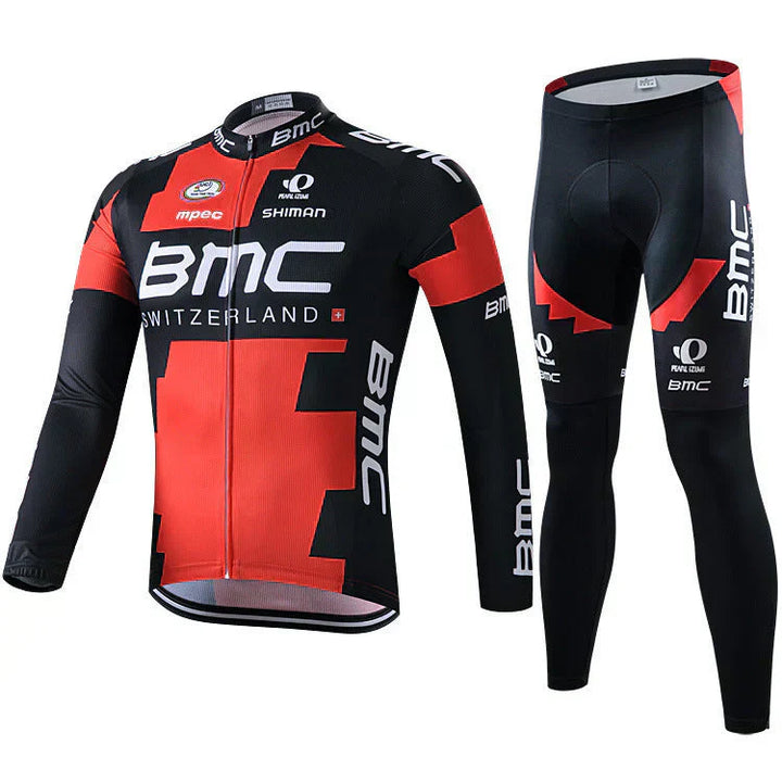 Maillot de cyclisme professionnel à manches longues