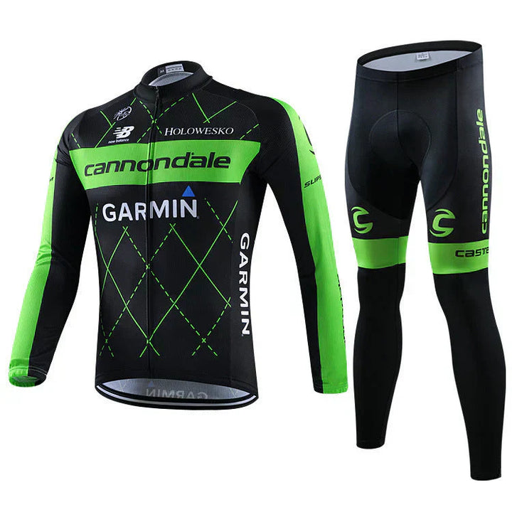 Maillot de cyclisme professionnel à manches longues