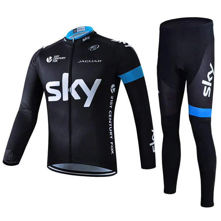 Maillot de cyclisme professionnel à manches longues