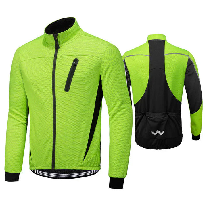 Veste d’hiver haute performance | Protection contre le vent et le froid