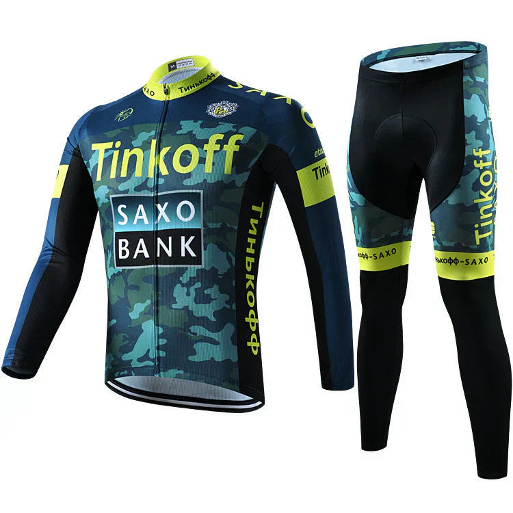 Maillot de cyclisme professionnel à manches longues