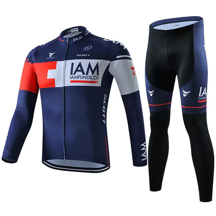 Maillot de cyclisme professionnel à manches longues