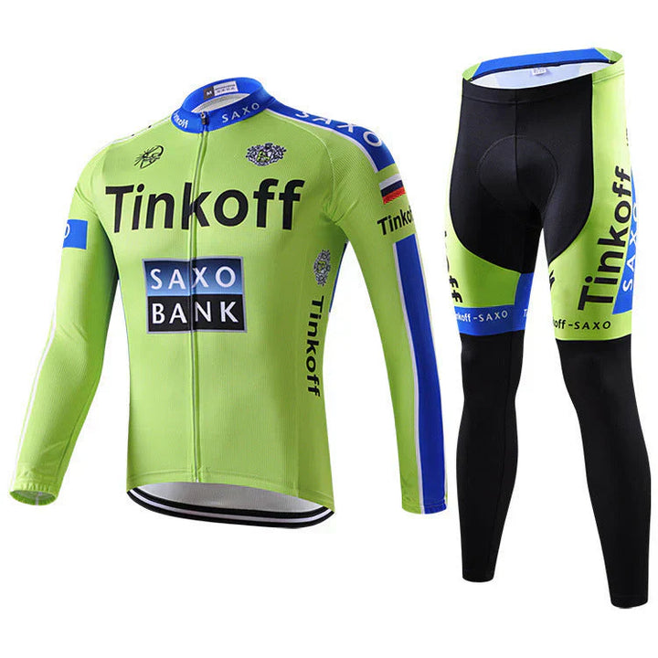 Maillot de cyclisme professionnel à manches longues