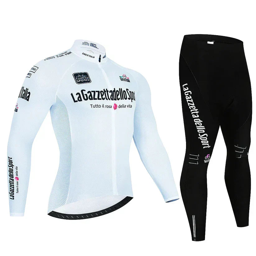 Giro d'Italia | Tenue de cyclisme professionnelle à manches longues