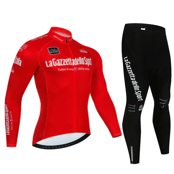 Giro d'Italia | Tenue de cyclisme professionnelle à manches longues
